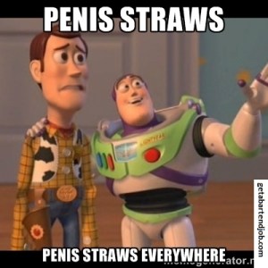 penis straws